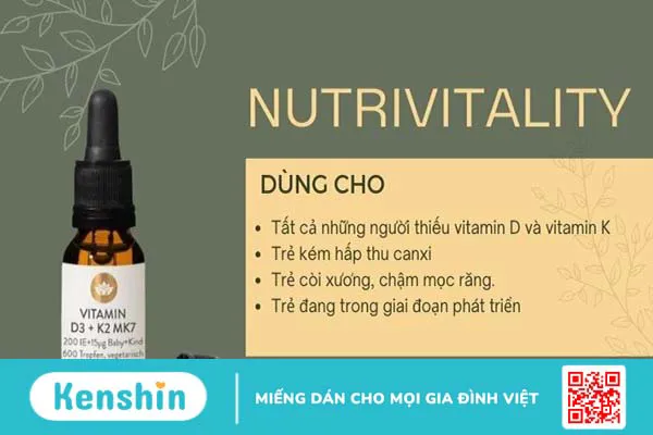 Top 22 vitamin D3 K2 tăng chiều cao các mẹ tin dùng nên bổ sung cho bé