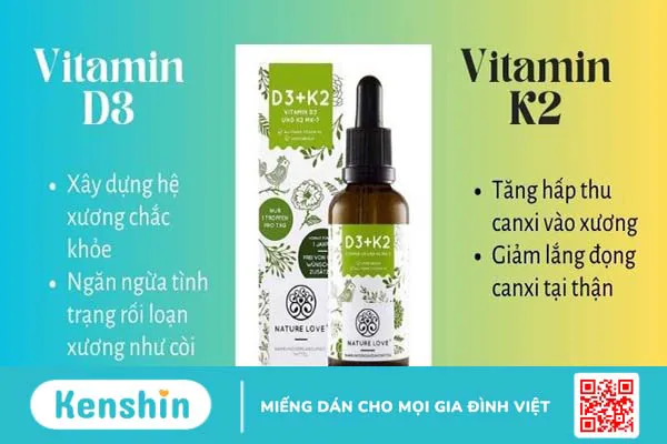 Top 22 vitamin D3 K2 tăng chiều cao các mẹ tin dùng nên bổ sung cho bé