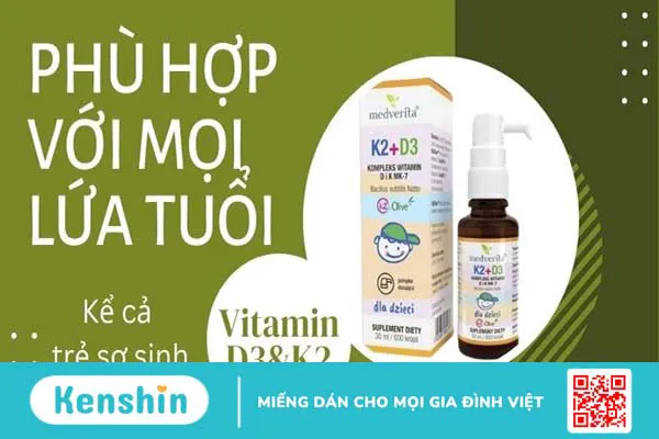 Top 22 vitamin D3 K2 tăng chiều cao các mẹ tin dùng nên bổ sung cho bé