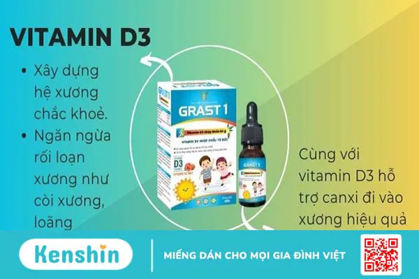 Top 22 vitamin D3 K2 tăng chiều cao các mẹ tin dùng nên bổ sung cho bé