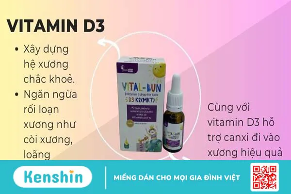 Top 22 vitamin D3 K2 tăng chiều cao các mẹ tin dùng nên bổ sung cho bé