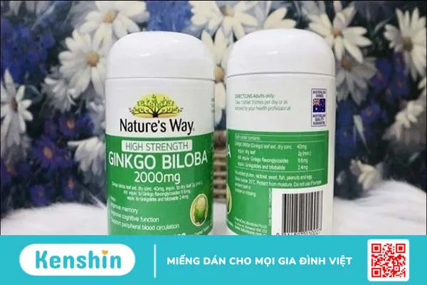 Viên uống Nature’s Way High Strength Ginkgo Biloba có tốt không?