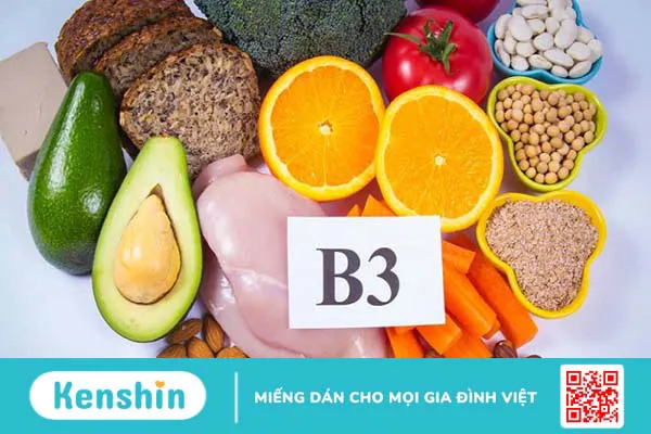 Vitamin B3 (Niacin): Công dụng, liều dùng, cách sử dụng, tác dụng phụ