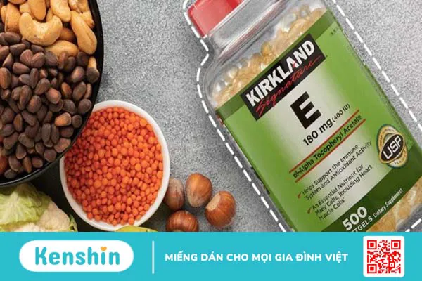 Vitamin E Kirkland có tốt không? Cách sử dụng hiệu quả, an toàn