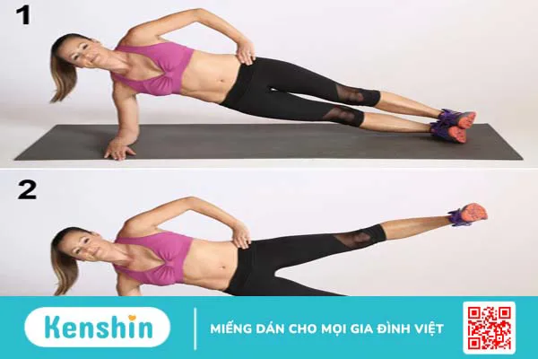 Các bài tập Plank giảm mỡ bụng tại nhà – Phần 2