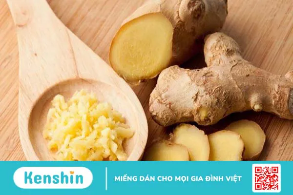 Cách sử dụng gừng chữa cảm cúm