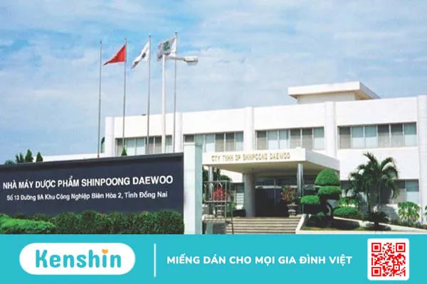 Giới thiệu công ty dược phẩm Shinpoong Daewoo Việt Nam