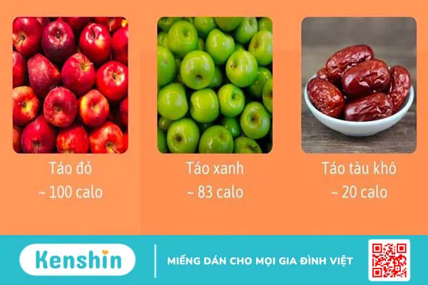 Một quả táo chứa bao nhiêu calo? Ăn táo có béo không?