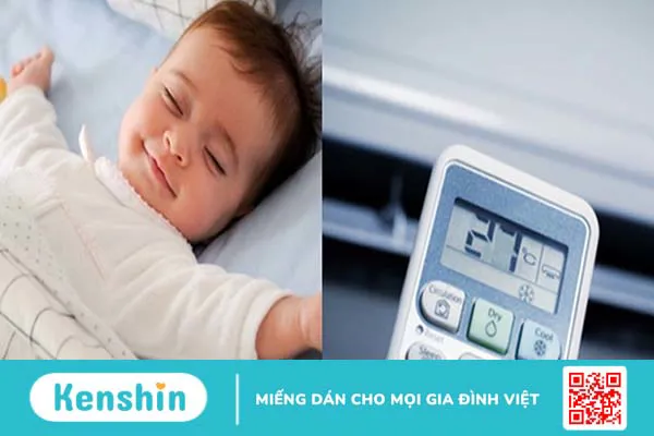 Sử dụng điều hòa đúng cách cho bé vào mùa nóng