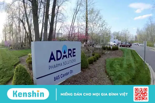 Thương hiệu Adare Pharmaceuticals của nước nào? Có tốt không?