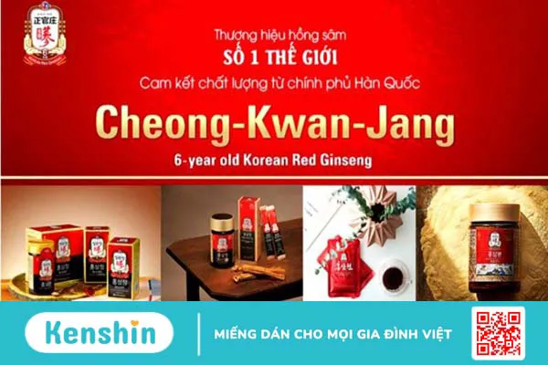 Thương hiệu Korea Ginseng Corp của nước nào? Có tốt không? Các dòng sản phẩm nổi bật