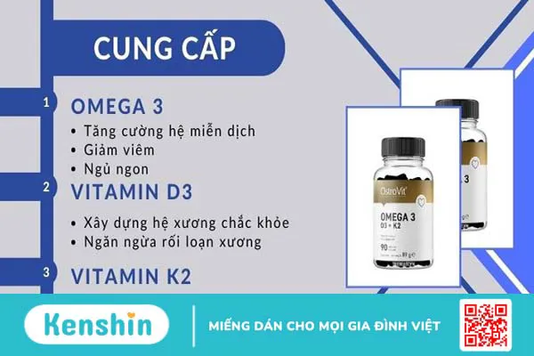 Top 22 vitamin D3 K2 tăng chiều cao các mẹ tin dùng nên bổ sung cho bé