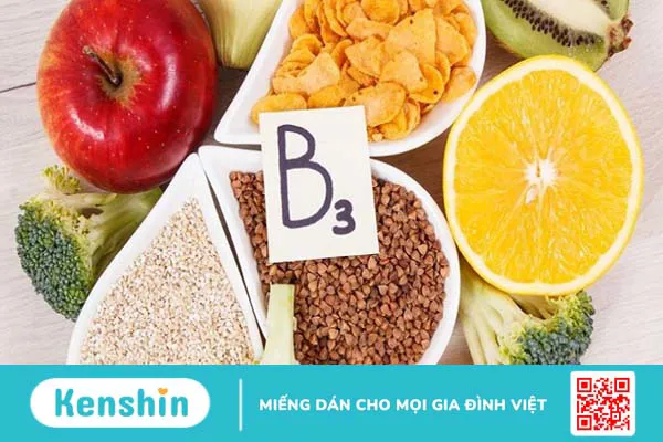 Vitamin B3 (Niacin): Công dụng, liều dùng, cách sử dụng, tác dụng phụ